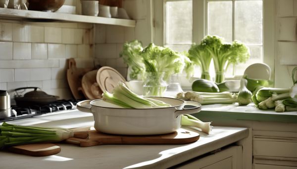 Un temps de cuisson optimal des poireaux à la cocotte minute
